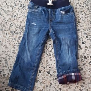 Baby gap distress straight jeans